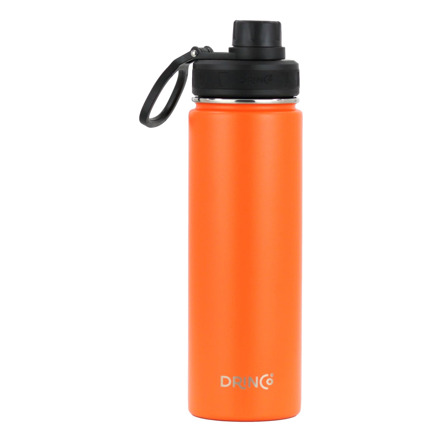 DRINCO® 22oz Stainless Steel Sport Water Bottle - Orange - Best Price at Zenvia | Buy Now!