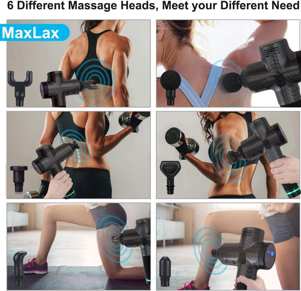 TheraPro™ Deep Tissue Massage Gun – 30 Speeds, 6 Heads - Best Price at Zenvia | Buy Now!